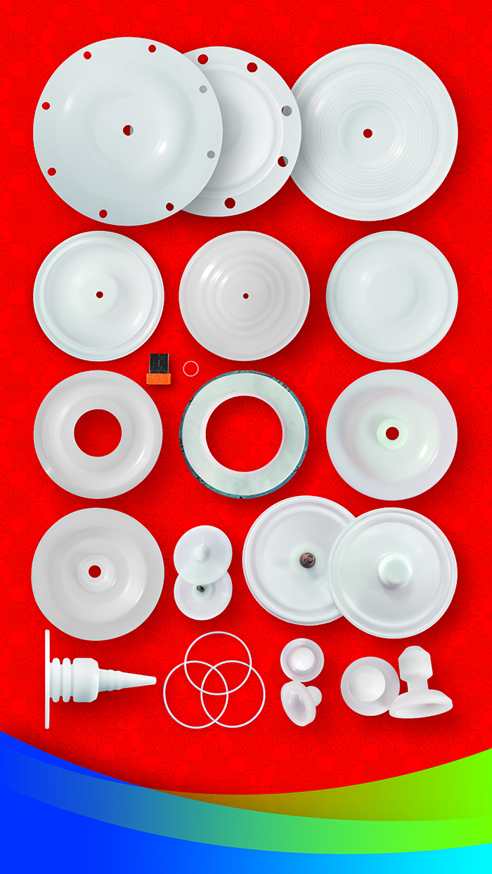 四氟氣動隔膜泵膜片大全